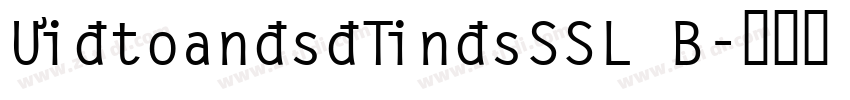 VietnameseTimesSSK B字体转换
